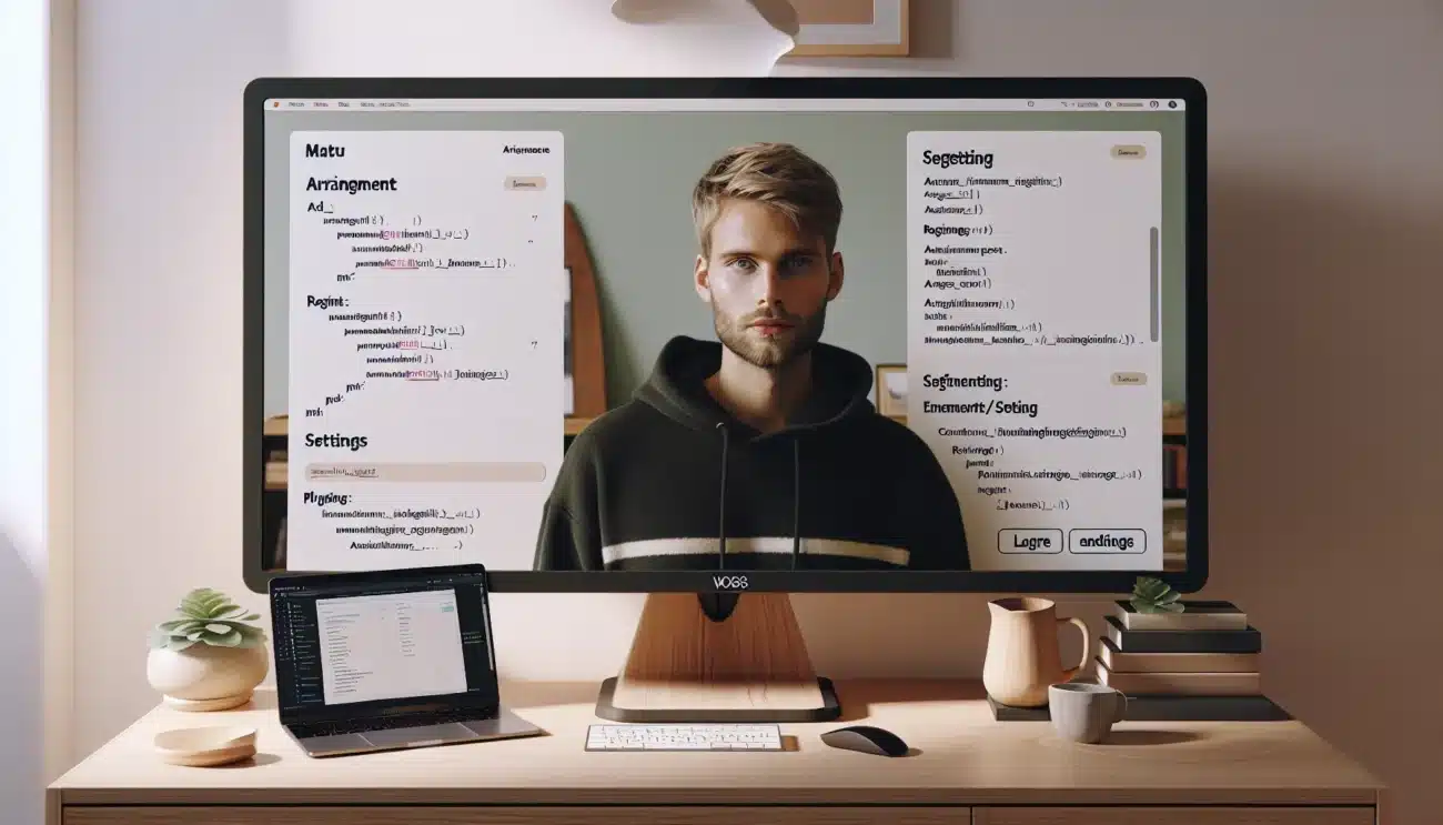 Norwegian developer configuring a custom wordpress admin panel in an oslo office