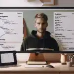 Norwegian developer configuring a custom wordpress admin panel in an oslo office