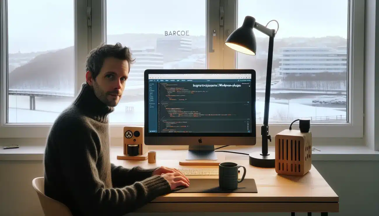 Norwegian developer configuring third party apis in a wordpress plugin settings page